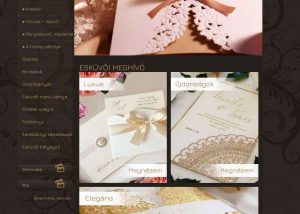 Pamas esküvői meghívó készítés 6 Pamas esküvői meghívó készítés