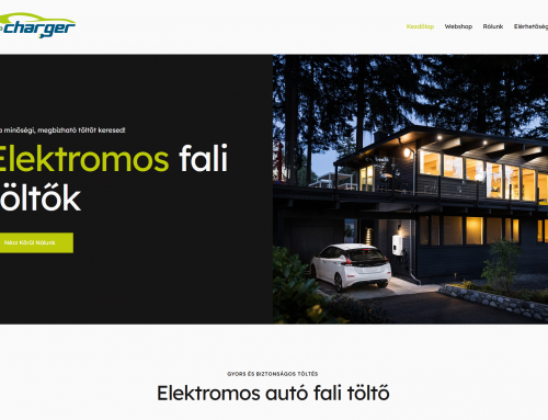 Elektromos autótöltő webáruház