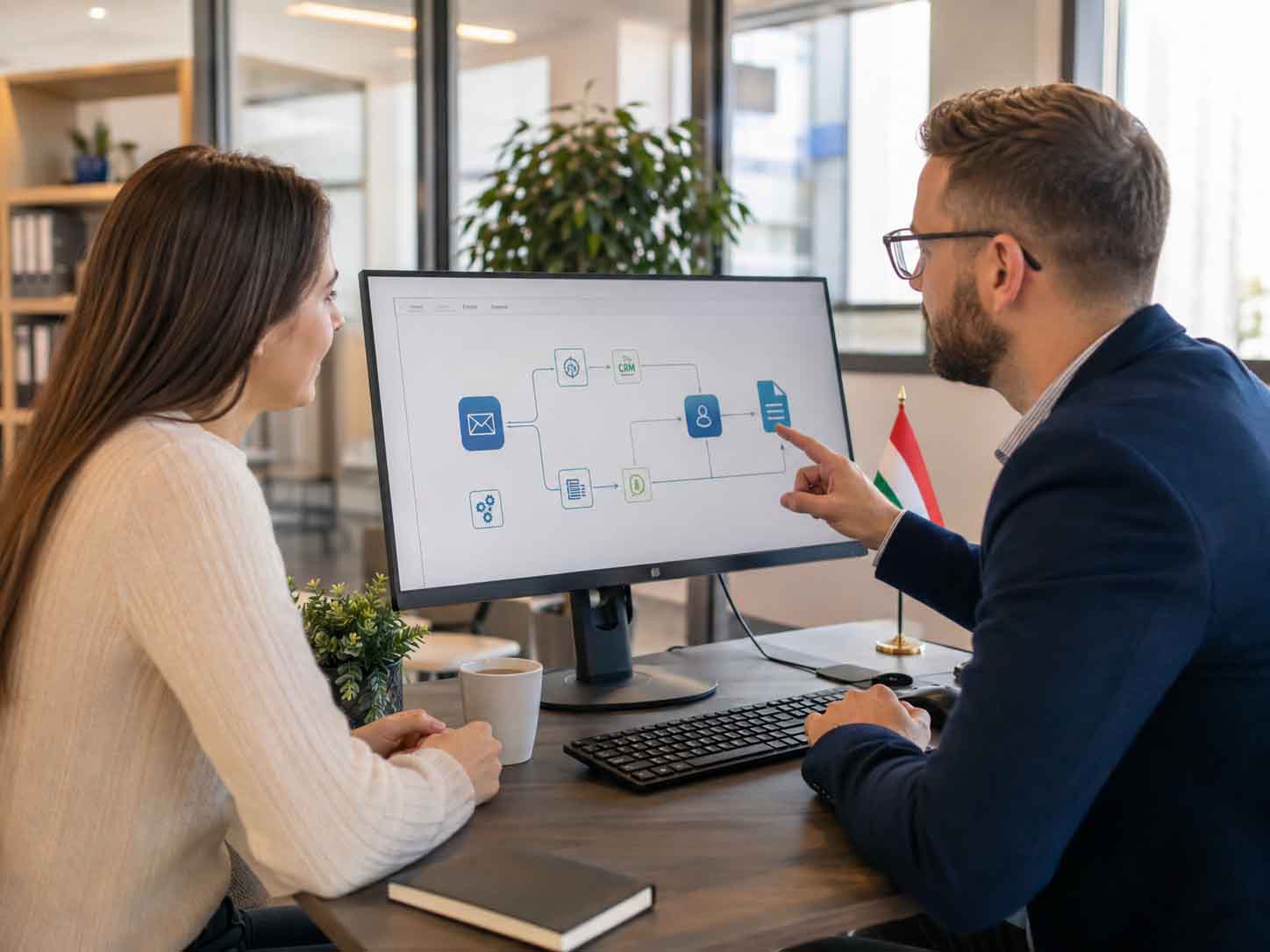 AI automatizáció üzleti folyamatokban és workflow rendszerben