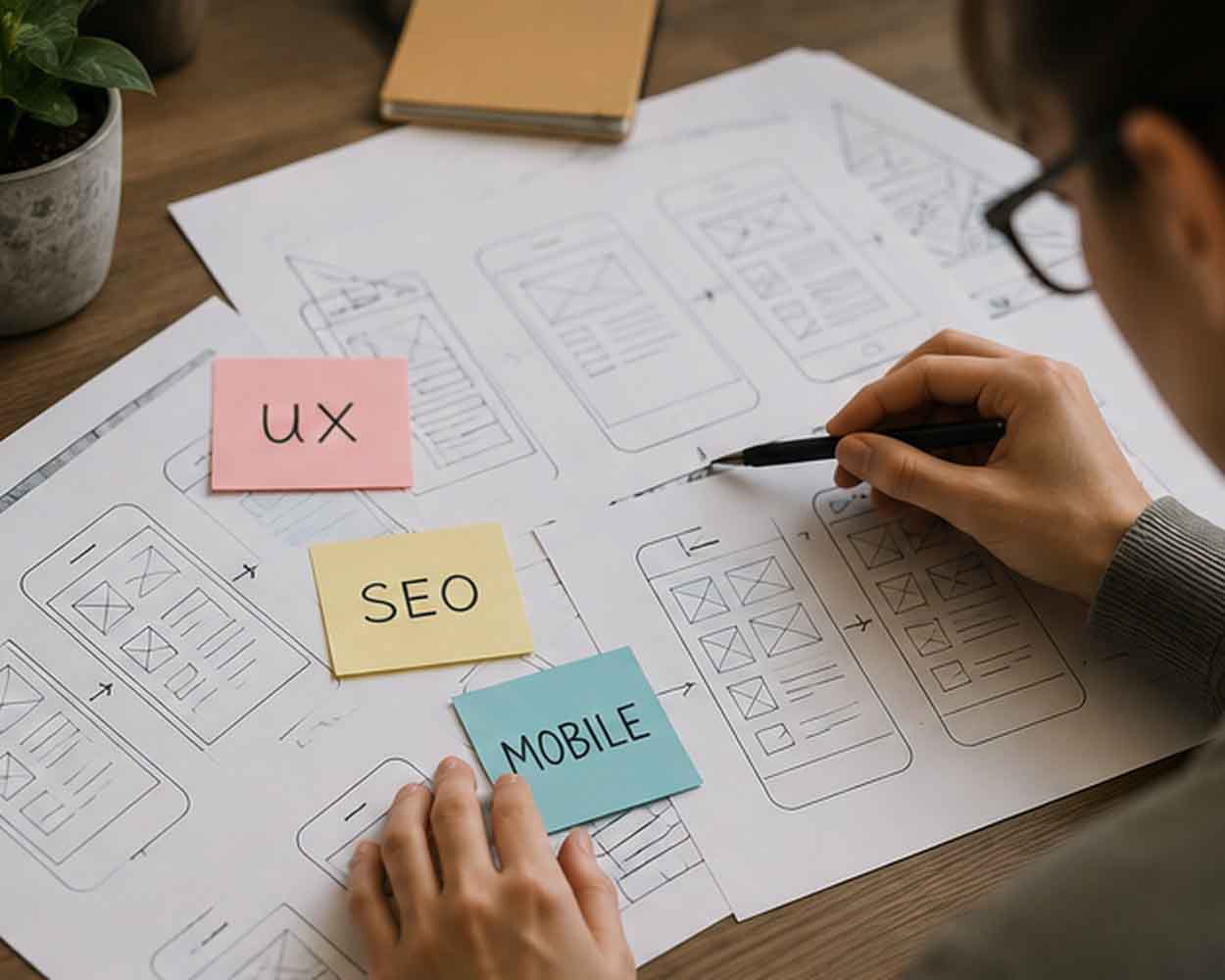 Weboldal tervezés UX SEO és konverzió optimalizálással