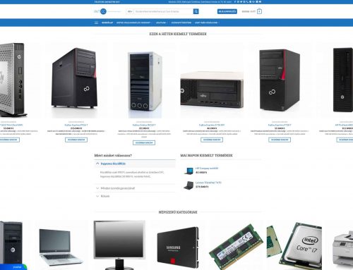 Renovated, used computers, laptops online store